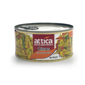 Attica Okra In Oil Attica 12/10 Oz