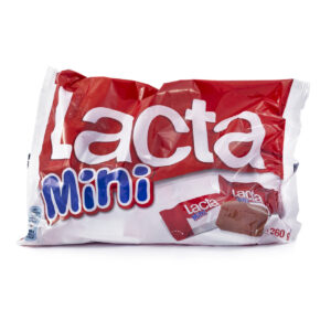 Lacta Chocolate Plain Mini 18/12.69 Oz