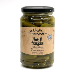 Uncle Yiannis gherkins 370 Ml