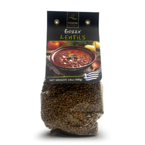 Voion Land Lentils Greek 12/400 Gr