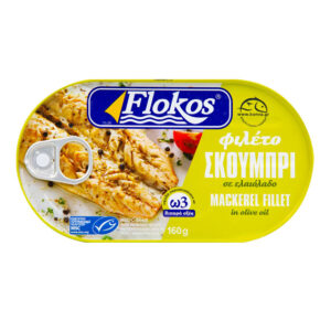 Flokos Mackerel Fillet Olive Oil 30/160 Gr
