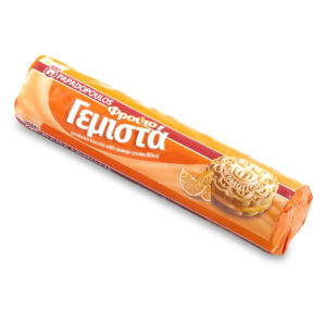 Papadopoulos Biscuits Orange Cream Sandwich